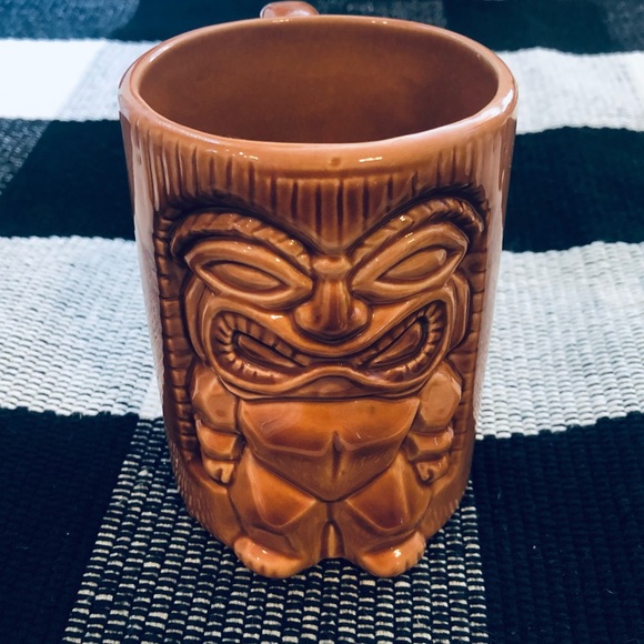 Unbranded Other - Tiki Mug Cup Brown Vintage Luau Hawaiian